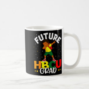 Future hbcu grad graduate afro black boy college coffee mug