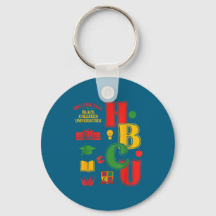 Future Hbcu Grad Historically Black Illustration Keychain