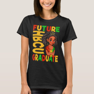 Future Hbcu Grad History Black College Girl Youth T-Shirt