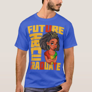 Future Hbcu Grad History Black College Girl Youth T-Shirt