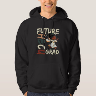Future HBCU Grad History Black College Youth Kids  Hoodie