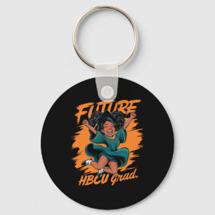 Future Hbcu Grad History Black College Youth Kids  Keychain