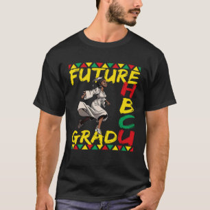 Future HBCU Grad History Black College Youth Kids  T-Shirt