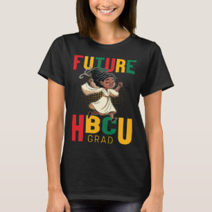 Future HBCU Grad History Black College Youth Kids  T-Shirt