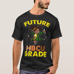 Future HBCU Grad History Black College Youth Kids  T-Shirt
