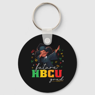 Future Hbcu Grad Shirt Kids - Dabbing Girl Graduat Keychain