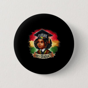 Future Hbcu Graduate Pride Black Kids Black Histor 2 Inch Round Button