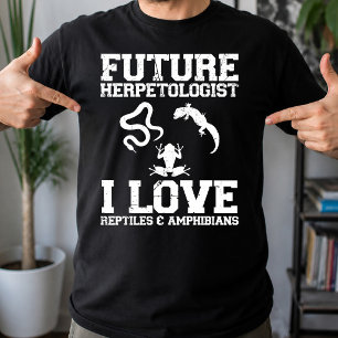 Future Herpetologist Herpetology Lover Amphibians T-Shirt