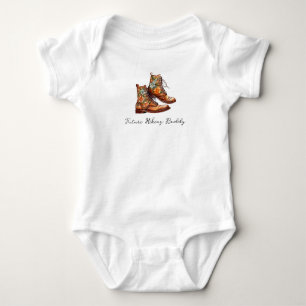 Future Hiking Buddy Boots Baby Bodysuit