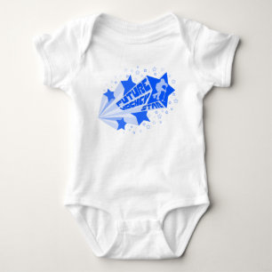 Future Hockey Star (blue) Baby Creeper Babygrow