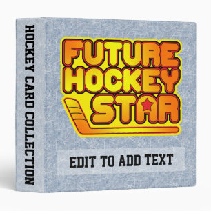 Future Hockey Star Card Album Binder