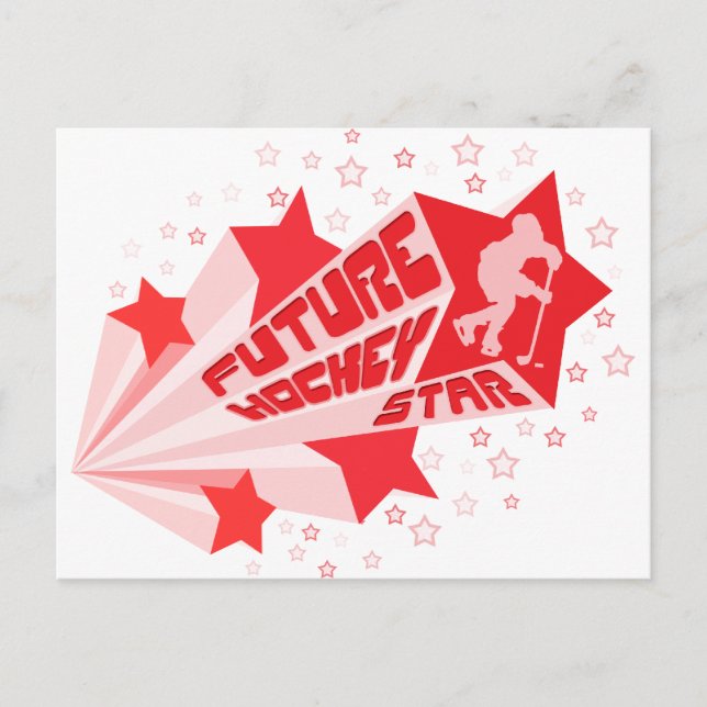 Future Hockey Star Postcard (Front)