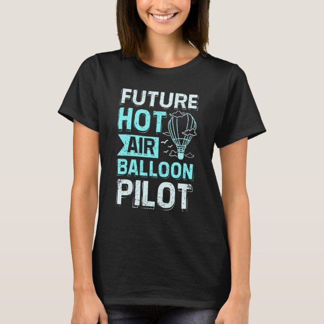Future Hot Air Balloon T-Shirt (Front)