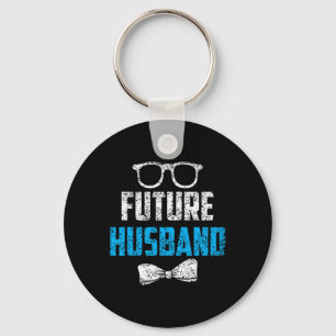 Future Husband Bachelor Party Wedding Groom Saying Keychain
