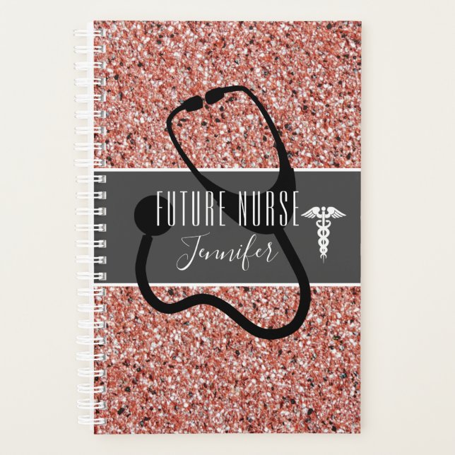 Future infirmière Médicale Caduceus Parties scinti (Devant)