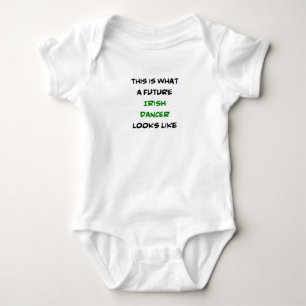 future irish dancer  baby bodysuit
