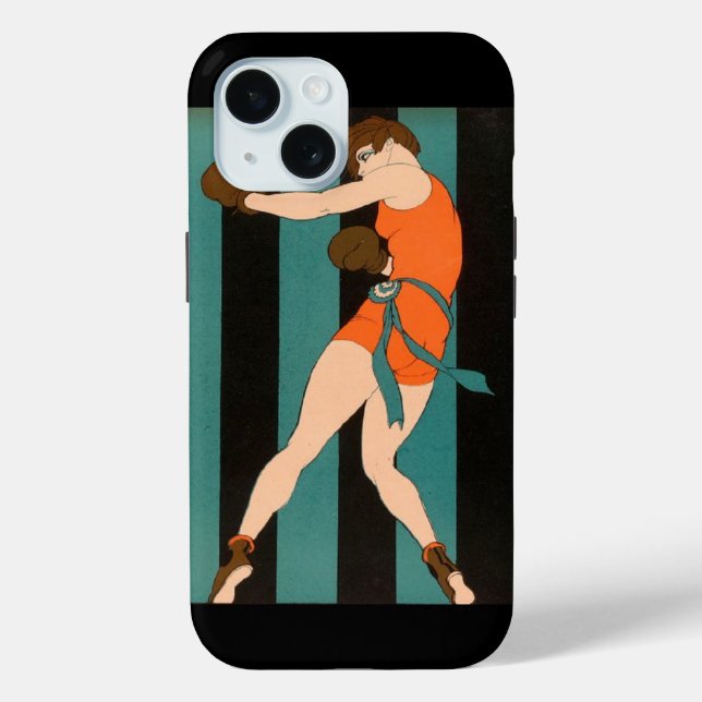 Future is Female Bold Boxing Imagery Case-Mate iPhone Case (Back)