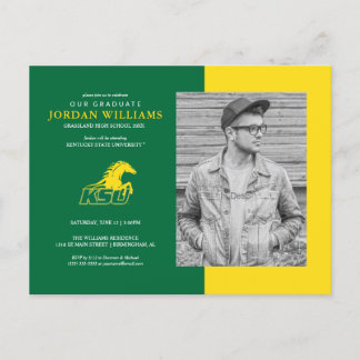 Future Kentucky State University Graduate Announcement Postcard