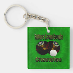 Future Lawn Bowls Champion, Keychain