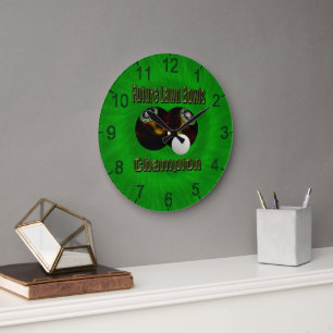 Future Lawn Bowls Champion, Wall Clock