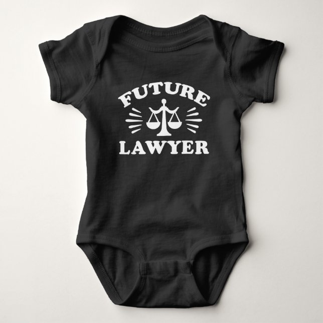 Future Lawyer Baby Bodysuit (Front)