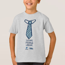 Future Leader Tie Boys' T-shirt - Grey