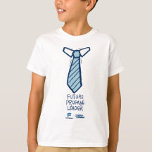 Future Leader Tie Girls' T-shirt - White