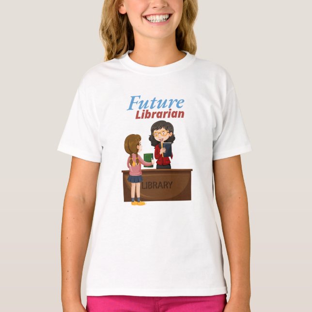 Future Librarian T-Shirt (Front)