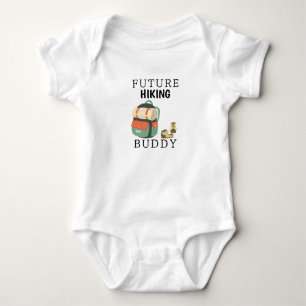 Future Marathon Runner Baby, Long Distance Running Baby Bodysuit