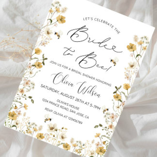 Future Mariée à Bientôt ! Invitation de Réception
