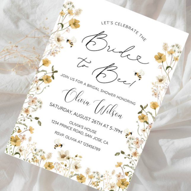 Future Mariée à Bientôt ! Invitation de Réception  (Créateur téléchargé)