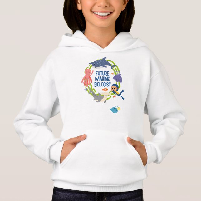Future Marine Biologist  Hoodie (Front)