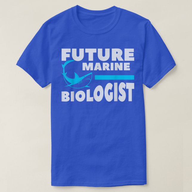 Future Marine Biologist Science Biology 844 T-Shirt (Design Front)
