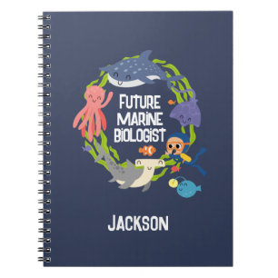 Future Marine Biologist Spiral Notebook