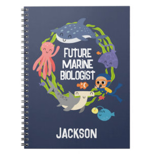 Future Marine Biologist Spiral Notebook