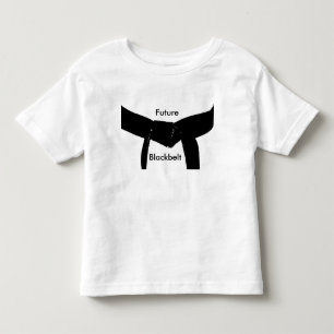 Future Martial Arts Black Belt Toddler T-shirt