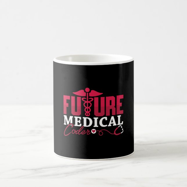 Future Medical Coder ICD Coding Programmer Gift Coffee Mug (Center)