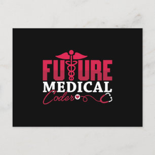 Future Medical Coder ICD Coding Programmer Gift Postcard