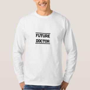Future Medical Title Minimal Text Design T-Shirt