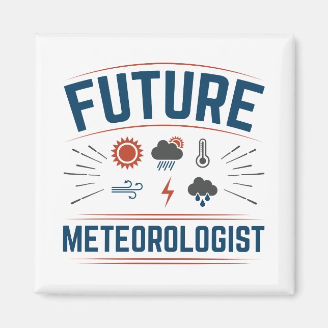 Future Meteorologist Magnet (Front)