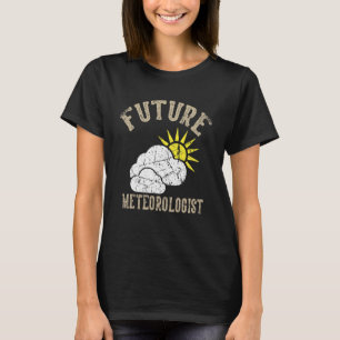 Future Meteorologist Sun Rain Storms Grunge Men Wo T-Shirt