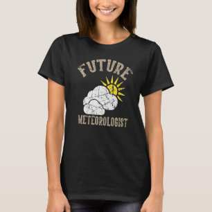 Future Meteorologist Sun Rain Storms Grunge Men Wo T-Shirt