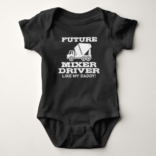 Future Mixer Driver Baby Bodysuit