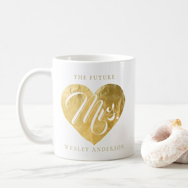 Future Mme tasse de café (Avec donut)