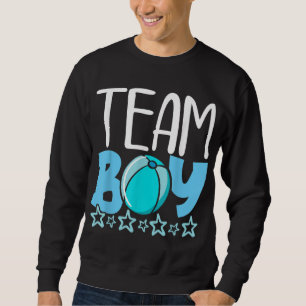 Future Mom Dad Baby Announcement Team Boy Gender R Sweatshirt