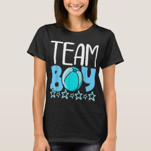 Future Mom Dad Baby Announcement Team Boy Gender R T-Shirt