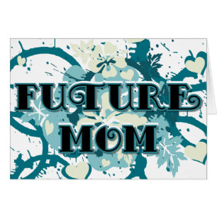 Future Mom - Hearts and Flowers