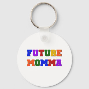 Future Momma Tshirts and Gifts Keychain