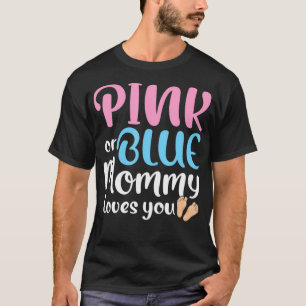 Future Mommy Pregnancy Baby Reveal Party Gender Re T-Shirt