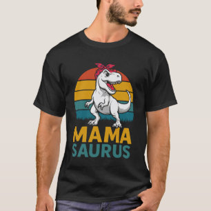 Future Mother Mama Saurus REX Funny Pregnancy T-Shirt